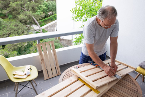 einen Balkon renovieren