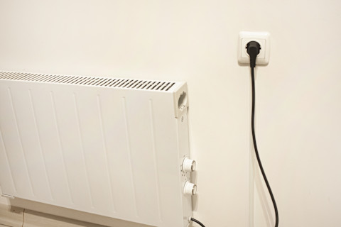 Das bild zeigt eine Elektroheizung
