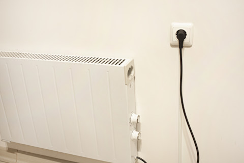 Das bild zeigt eine Elektroheizung