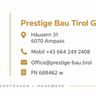Prestige Bau Tirol