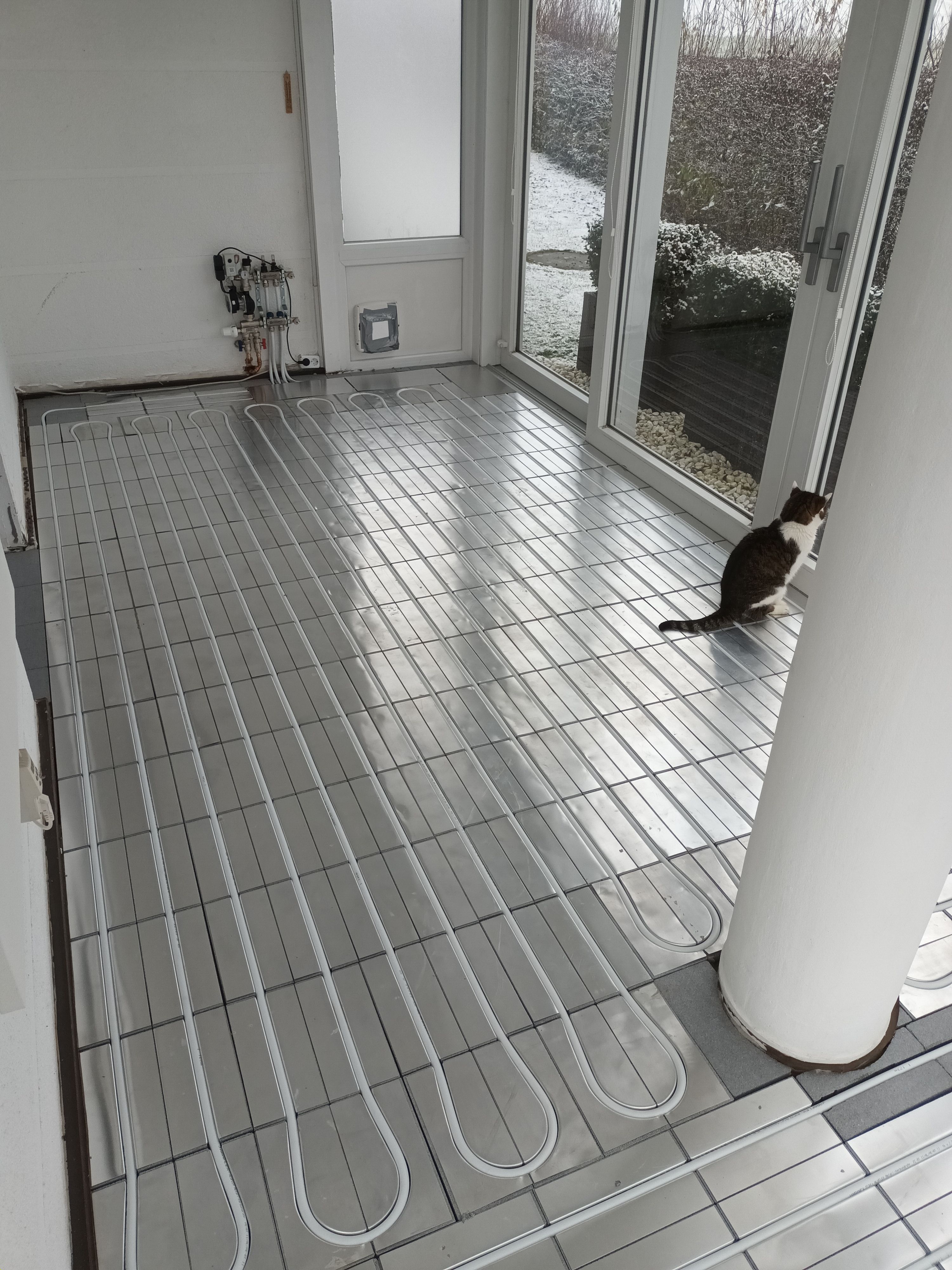 Fliesen legen: 15 m²; Boden; Wintergarten - MyHammer