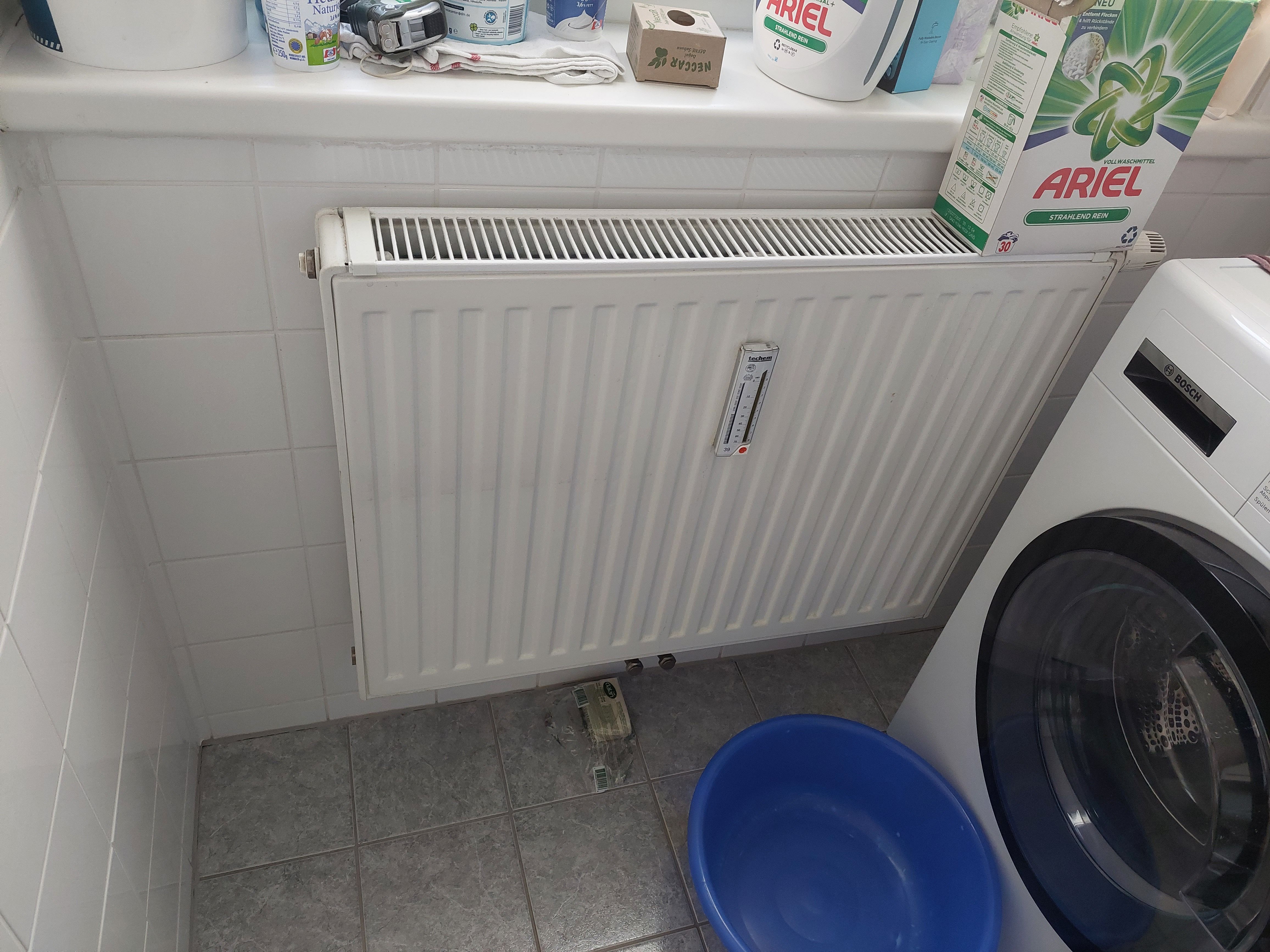 Heizkörper 2 Stück; Heizkörper abmontieren.waschbecken mit armatur... MyHammer